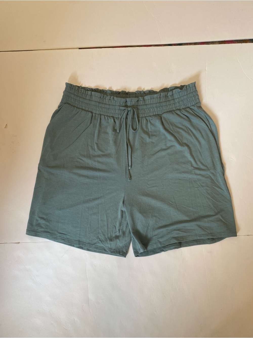 Zenana Outfitters Sage Drawstring Lounge Shorts